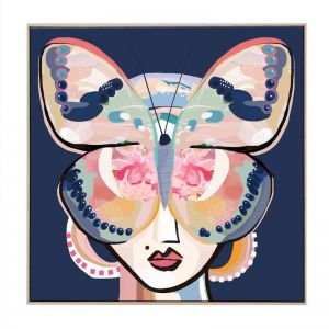 Marloe Butterfly | Framed Canvas Print