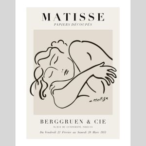Matisse Sleeping Woman Galerie Berggruen & Cie | Unframed Art Print