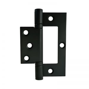 Matte Black Door Hinge 100 x70mm (2 Hinges) HIRLINE