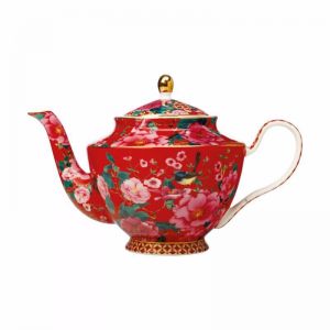 Maxwell & Williams Teas & C's Silk Road Cherry Teapot with Infuser 500ML