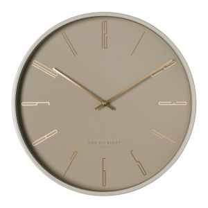 Maya Silent Wall Clock | 30cm | Grey