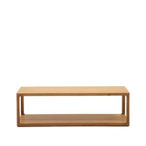 Maymai Oak Wood Coffee Table | 140 x 70 cm