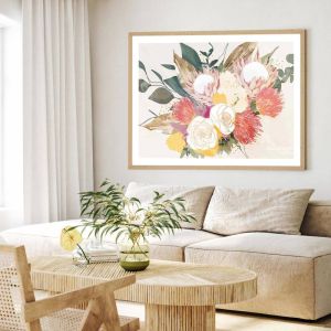 Meadow Bouquet | Framed Art Print
