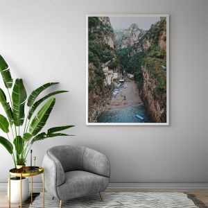 Mediterranean Adventure | Framed Canvas Art Print