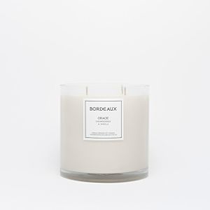 Medium Deluxe Candle | Grace | Bordeaux Candles