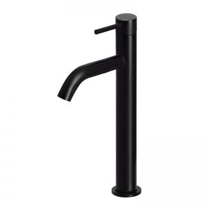 Meir Piccola Tall Basin Mixer Tap with 130mm Spout | Matte Black | MB03XL.01