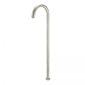 Meir Round Freestanding Bath Spout | Brushed Nickel | MB06-PVDBN