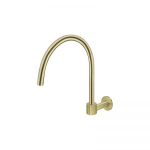 Meir Round High-Rise Swivel Wall Spout | PVD Tiger Bronze | MS07-PVDBB