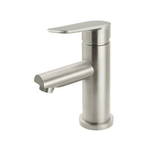Meir Round Paddle Basin Mixer | PVD Brushed Nickel | MB02PD-PVDBN