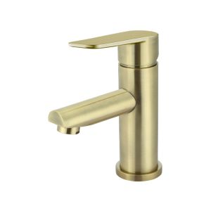 Meir Round Paddle Basin Mixer | PVD Tiger Bronze | MB02PD-PVDBB