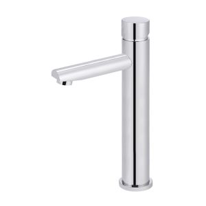 Meir Round Pinless Tall Basin Mixer | Polished Chrome | MB04PN-R2-C