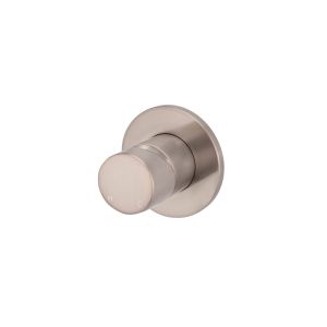 Meir Round Pinless Wall Mixer | Champagne | MW03PN-FIN-CH