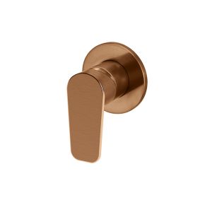 Meir Round Wall Mixer Paddle Handle Trim Kit (In-wall Body Not Included) | Lustre Bronze | MW03PD-FI