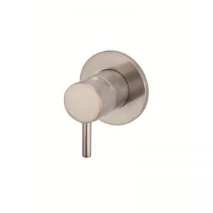 Meir Round Wall Mixer Short Pin-Lever | Champagne | MW03S-CH