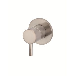 Meir Round Wall Mixer Short Pin-Lever | Champagne | MW03S-FIN-CH