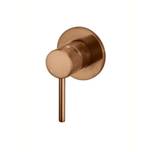 Meir Round Wall Mixer Trim Kit (In-wall Body Not Included) | Lustre Bronze | MW03-FIN-PVDBZ