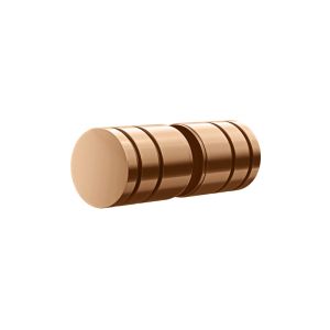 Meir Shower Door Round Handle | Lustre Bronze | MGA04N-PVDBZ