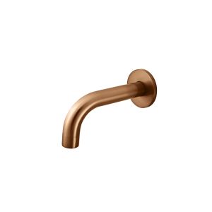 Meir Universal Round Curved Spout 130mm | Lustre Bronze | MS05-130-PVDBZ