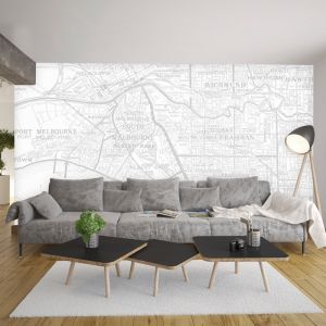 Melbourne Map | Wallpaper