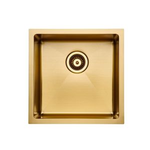 Memo Zenna Single Bowl Sink Nanoplated Gold