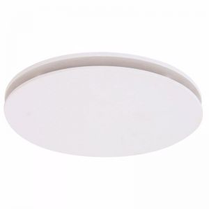 Mett Inline 280mm Round Face Plate Only In White | Beacon Lighting