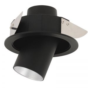 MFL By Masson Titan Adjustable LED Black Downlight | By Beacon Lighting