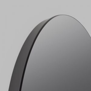 Mia Round Grey Tinted Mirror | 120 cm