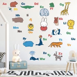 Miffy's Alphabet | Wall Decal