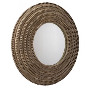 Mila Braided Mirror | Bronze