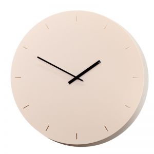 Minimal Clock | Almond Cream