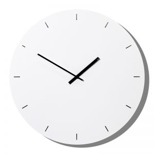 Minimal Clock White