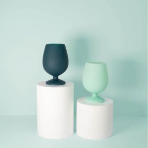 Mist + Ink | Stemm | Silicone Unbreakable Wine Glasses