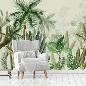 Misty Forest | Full Wall Mural | Various Sizes