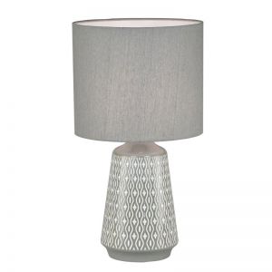 Moana Ceramic Table Lamp | Grey