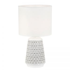 Moana Ceramic Table Lamp | White