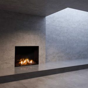 Mode Tall | Single Sided Gas Fireplace