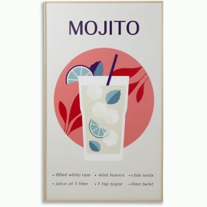 Mojito | 60x100cm | Outdoor UV Wall Art with Aluminium Frame