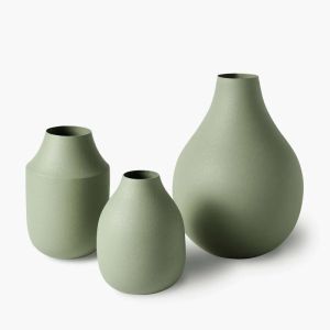 Mona Trio Vases | Sage