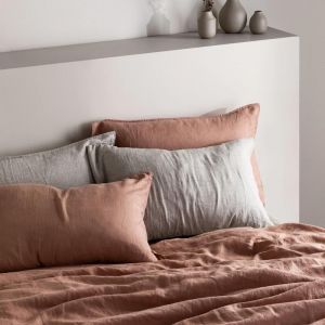Mondo Clay French Linen Sheet Set | King Bed