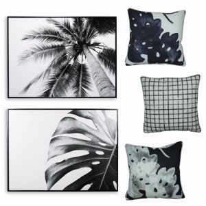 Monochrome | Complete Stylist Selection | Inc Outdoor Artworks and Cushions