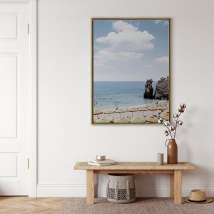 Monterosso Sunshine | Framed Canvas Art Print