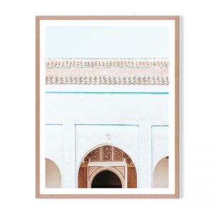 Moroccan Entry | Framed Print by Artefocus