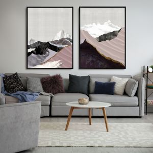 Moving Mountains I | Canvas Print