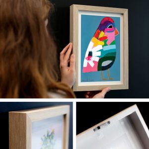 Mr WIlde | Anna Blatman | Mini Framed Print by Artist Lane