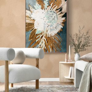 Muted Protea Plant | Canvas Print