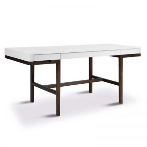 Nelo Study Desk/Console  - 166cm - White High Gloss