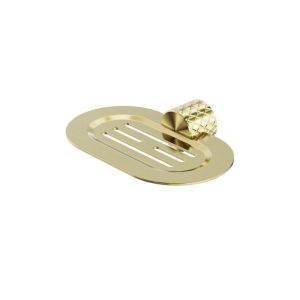 Nero Oria Soap Dish Holder | Brushed Gold