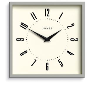 Newgate Jones Box Wall Clock | Grey