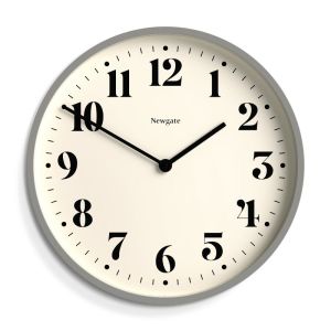 Newgate Number Two Wall Clock | Matte Posh Grey