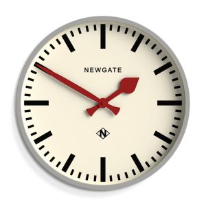 Newgate Universal Wall Clock | Railway Dial Grey